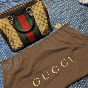 Authentic Gucci Boston Vintage Handbag